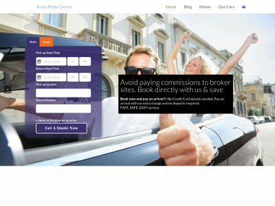 car-rental-paros.com snapshot