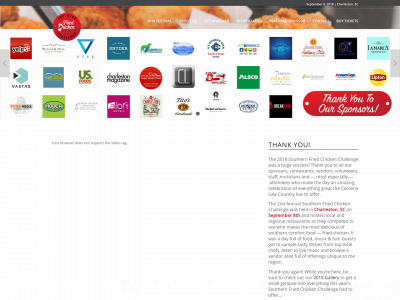 southernfriedchickenchallenge.com snapshot