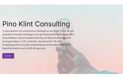pinoklintconsulting.se snapshot