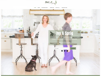 ivyandsprig.com snapshot