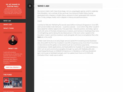 justinhall.vc snapshot