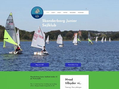 juniorsejlklub.dk snapshot