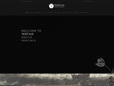 tertiusmasterpaintings.com snapshot