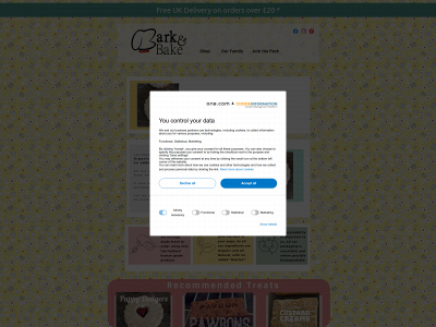barkandbaketreats.co.uk snapshot