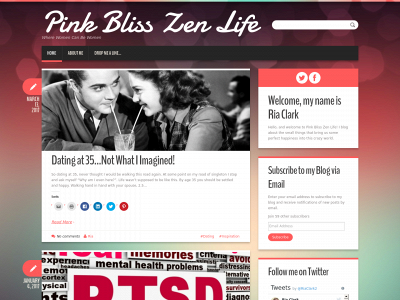 pinkblisszenlife.com snapshot