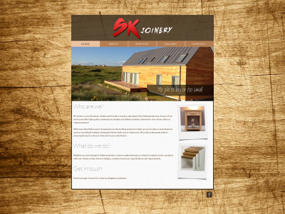 sk-joinery.co.uk snapshot