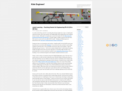 kidsengineer.com snapshot