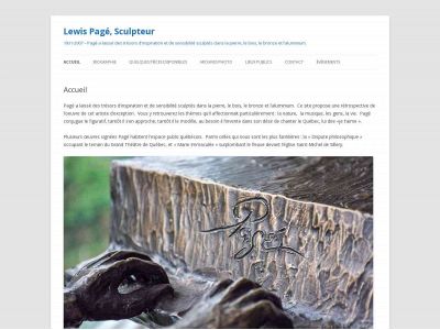 lewispagesculpteur.com snapshot