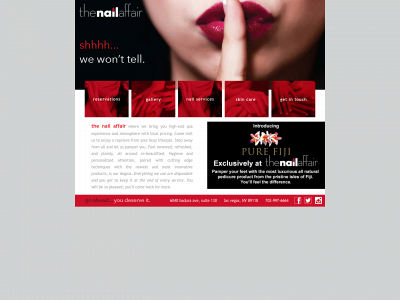 thenailaffair.com snapshot