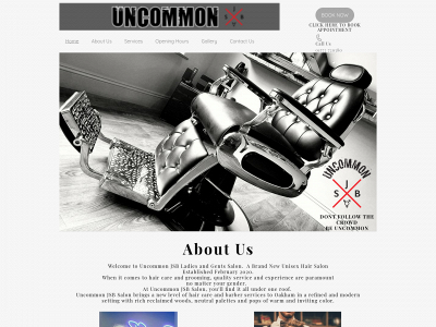 uncommonjsbsalon.co.uk snapshot