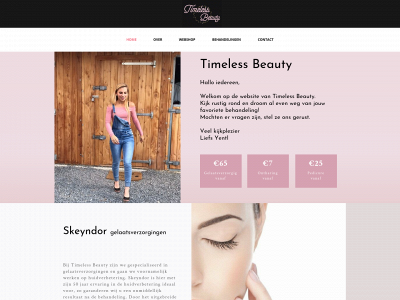 timeless-beauty.be snapshot