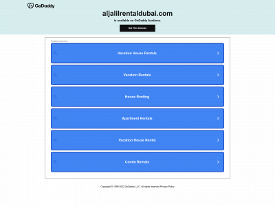 aljalilrentaldubai.com snapshot