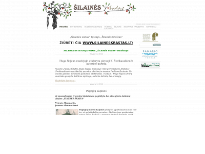 silaine.lt snapshot