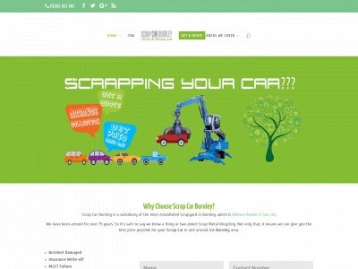 scrapcarburnley.co.uk snapshot