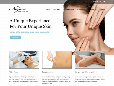 najskincare.com snapshot