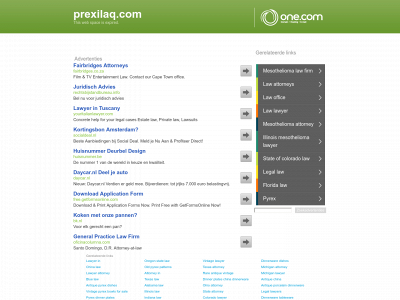 prexilaq.com snapshot