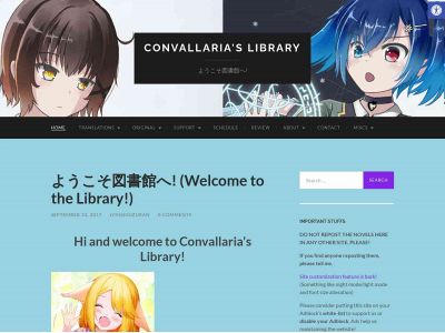 convallariaslibrary.com snapshot