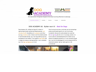 dogacademy.no snapshot