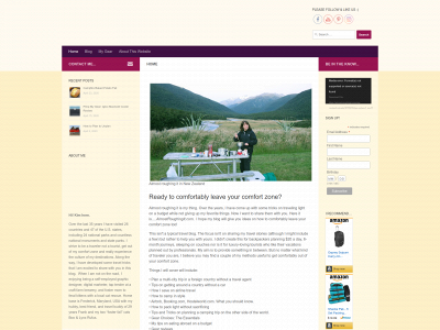 almostroughingit.com snapshot