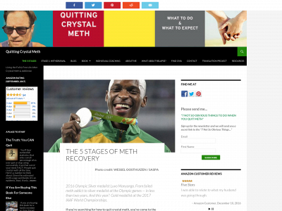 quittingcrystalmeth.com snapshot