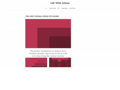 lifewitharlene.com snapshot