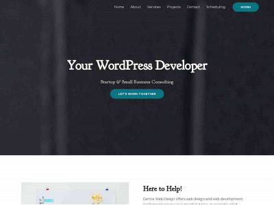 centrewebdesign.com snapshot