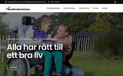 sundinsassistans.se snapshot