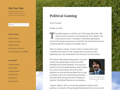 thetrevtalk.com snapshot
