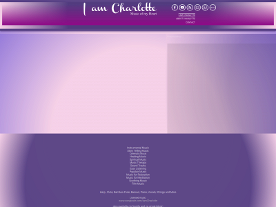 musicbycharlotte.com snapshot