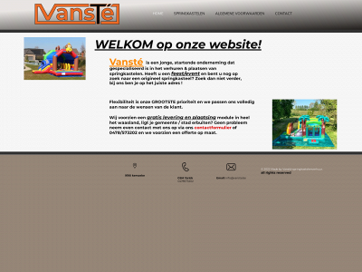 vanste.be snapshot