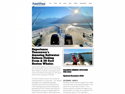 firstfishcharters.ca snapshot