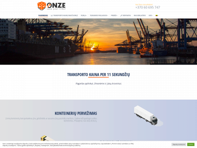 onze.lt snapshot