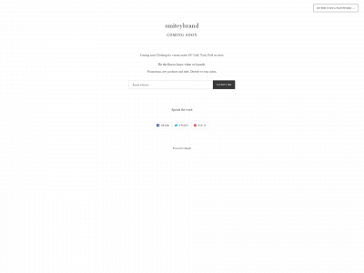 smiteybrand.com snapshot