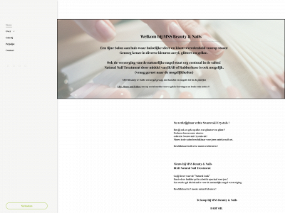 mnsbeautyandnails.nl snapshot
