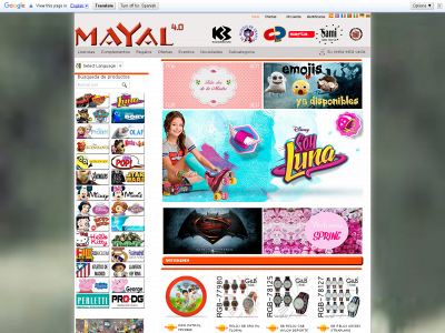 www.mayalbolsos.es snapshot