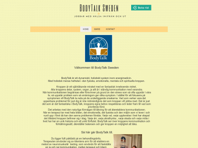 bodytalksweden.com snapshot