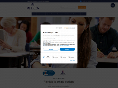 miteratraining.co.uk snapshot