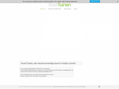 zeventuinen.be snapshot