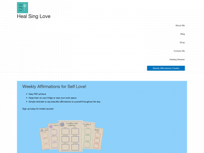 healsinglove.com snapshot