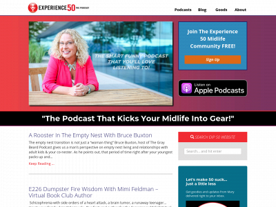 experience50.com snapshot