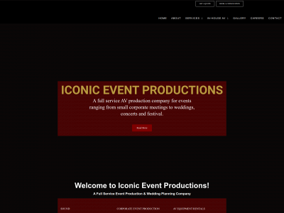 iconiceventproductions.com snapshot
