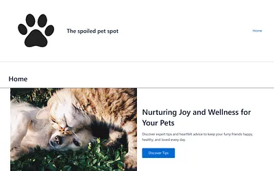 thespoiledpetspot.com snapshot