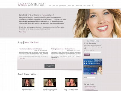 iweardentures.com snapshot