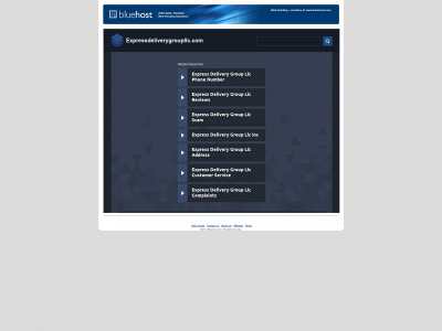 expressdeliverygroupllc.com snapshot
