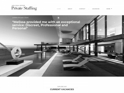 melissaofferprivatestaffing.com snapshot