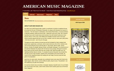 americanmusicmagazine.se snapshot