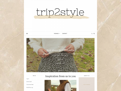 trip2style.com snapshot