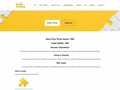 trivialinked.com snapshot