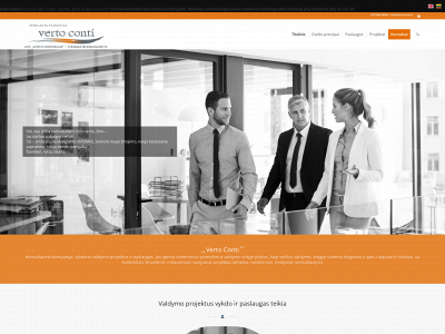 vertoconti.lt snapshot