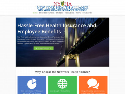 nyhealthalliance.com snapshot